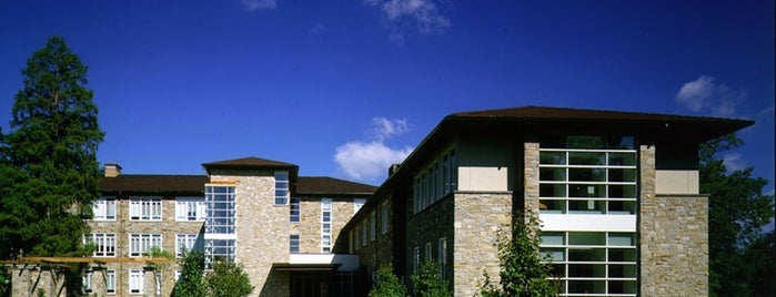 Van Meter Hall is one of Goucher.