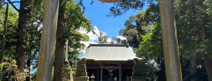 横田神社 is one of 二総六妙見.