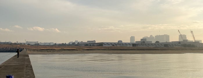 幕張の浜 (浜田川-習志野市境) is one of 幕張 周辺 史跡・寺社・景色・スポット.