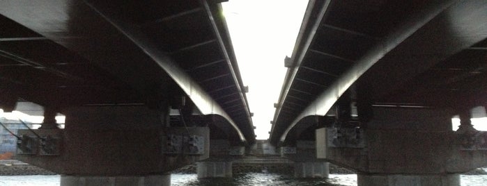 Mihama-ohashi Bridge is one of 幕張周辺の橋・交差点・通り.