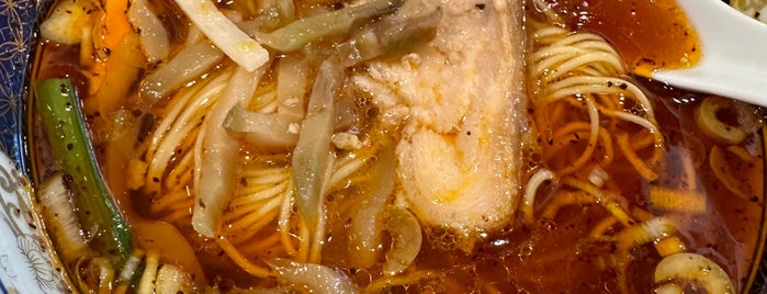Shinamen Hashigo is one of たべたい担々麺.
