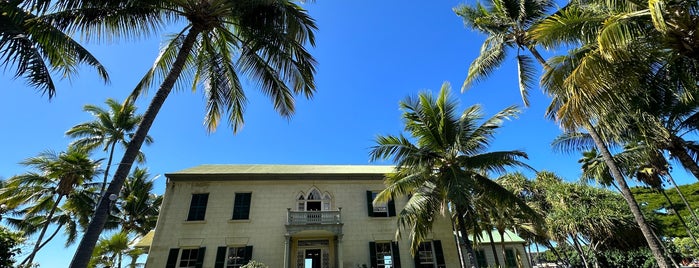 Hulihe‘e Palace is one of HAWAII.