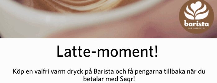 Barista is one of Stockholm Eating.