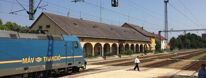 Lepsény vasútállomás is one of M.