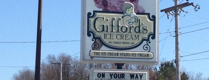 Gifford's Ice Cream is one of NE road trip.