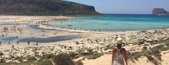 Balos Beach is one of crete.