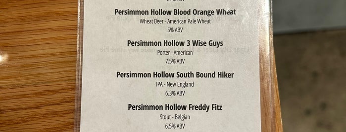 Persimmon Hollow Brewing Co. is one of Orlando.