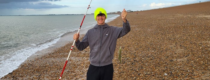 Sandgate Beach is one of Folkestone.