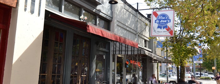 Moe's and Joe's Tavern is one of Top 10 dinner spots in Atlanta, GA.