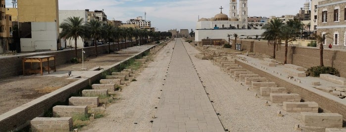 Avenue of the Sphinxes is one of Upper Eyypt.