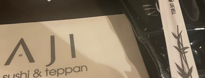 Aji Sushi & Teppan is one of places.