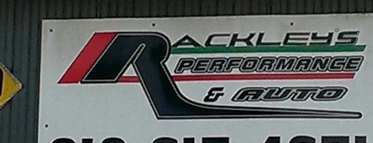 Rackley's Performance & Auto is one of Gary's List.
