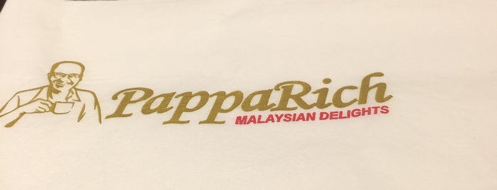 PappaRich is one of Restaurants Visited.