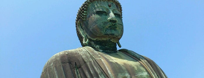 Great Buddha of Kamakura is one of Places we went with Kevin and Katie.