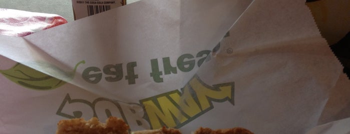 SUBWAY is one of Favorites.