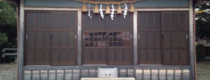 津嶋神社 is one of 神社.