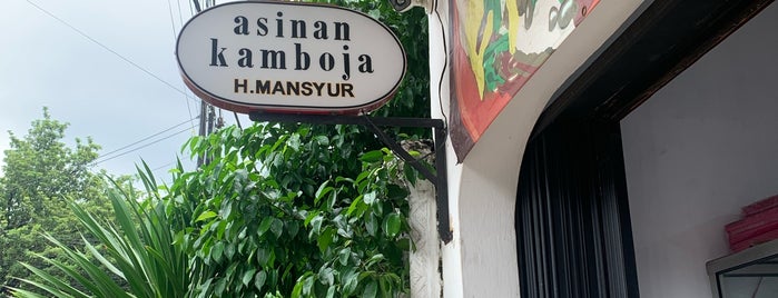 Asinan Betawi Kamboja - Alm H. Mansyur is one of All-time favorites in Indonesia.