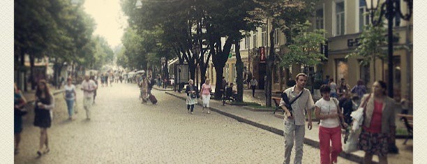 Дерибасовская улица is one of Odessa, Ukraine #4sqCities.
