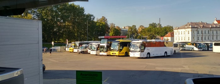 Vilniaus autobusų stotis is one of Vilnius.