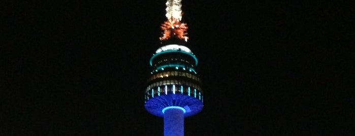 N Seoul Tower is one of 20 favorite places.
