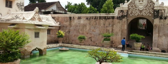 Taman Sari Water Castle is one of Daerah Istimewa Yogyakarta. Indonesia.