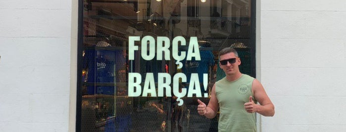 F. C. Barcelona Store is one of Orte, die Murat gefallen.