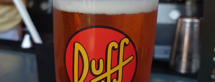 Duff Brewery Beer Garden is one of NO PERMISSION money out military ball jrotc.
