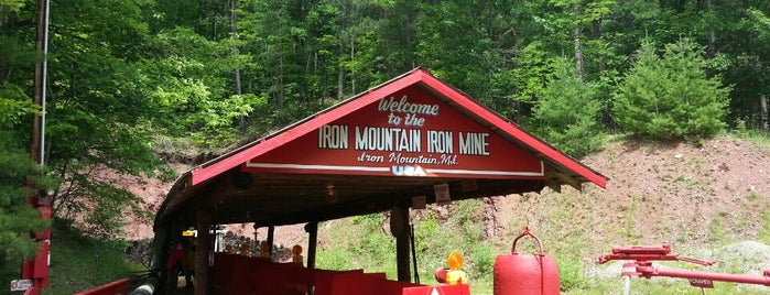 Iron Mountain Iron Mine is one of Illinois, Indiana, Ohio, Michigan.