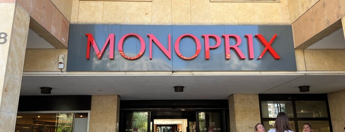 Monoprix is one of Où je vais.