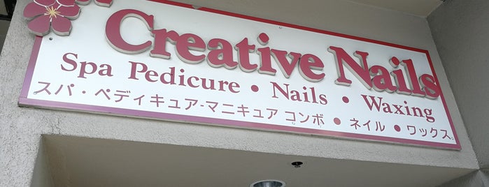 Creative Nails is one of สถานที่ที่ Thomas ถูกใจ.