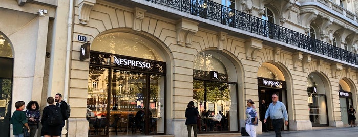 Nespresso is one of Caféology parisienne.