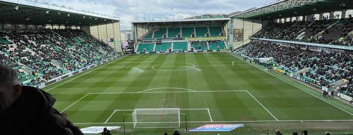 Easter Road Stadium is one of Europe.