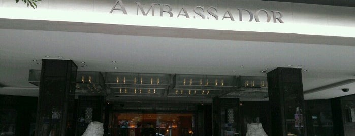 The Ambassador Hotel Taipei is one of Tempat yang Disukai Özge.