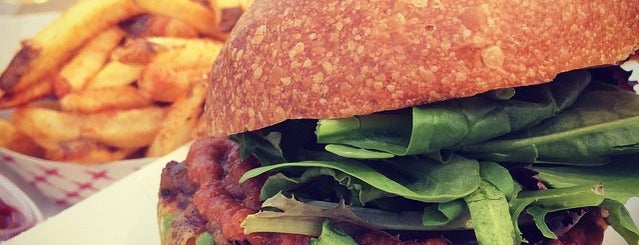 Earth Burger is one of Vegan spots PDX.