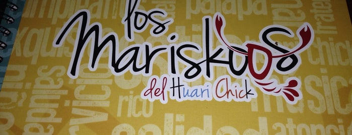 Los Mariskoos del HuariChick is one of Lugares favoritos de Ernesto.
