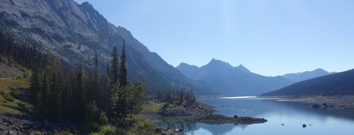 Medicine Lake is one of Canada trip.