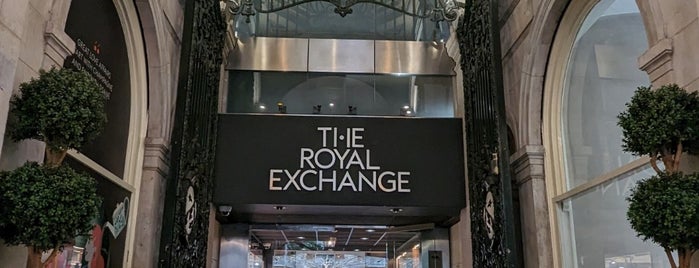 The Royal Exchange is one of Lieux qui ont plu à Del.