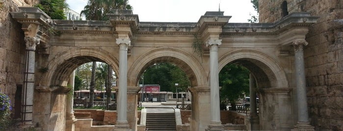 Üçkapılar (Hadrian Kapısı) is one of antalya.