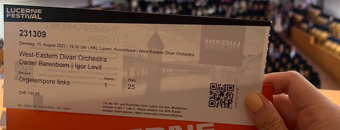 KKL Konzertsaal is one of Switzerland.