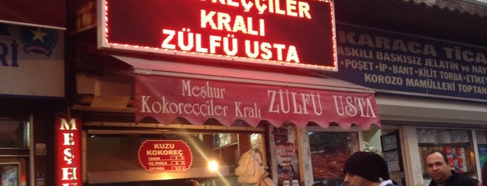 Kokoreççi Zülfü Usta is one of Lieux sauvegardés par Michelin.