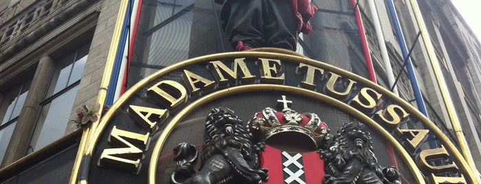 Madame Tussauds is one of O que fazer em Amsterdam.