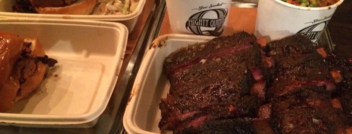 Mighty Quinn's BBQ is one of NYC Food.