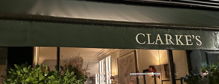 Clarke's is one of London calling.