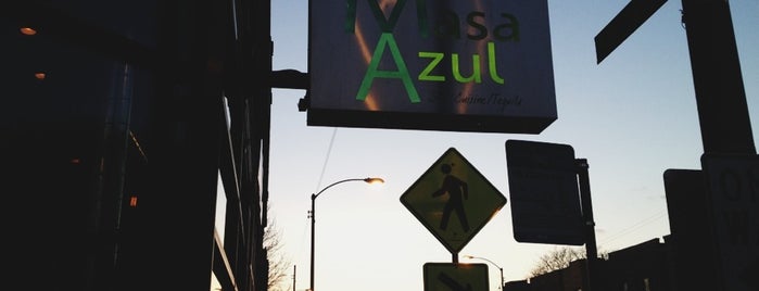 Masa Azul is one of Chicago Check List.