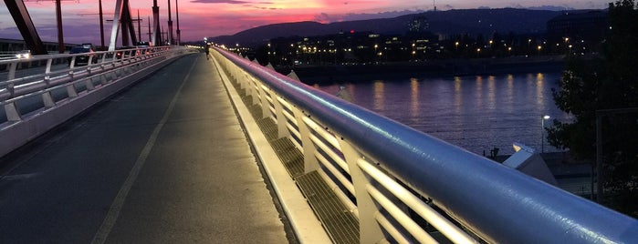 Rákóczi híd is one of budapesti hidak.