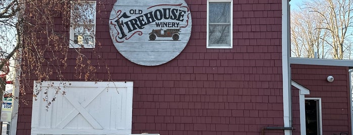 Old Firehouse Winery is one of My wine's spots.