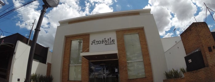 Amábile Restaurante is one of Orte, die Gilberto gefallen.