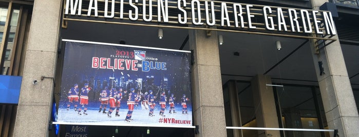 Madison Square Garden is one of NY.