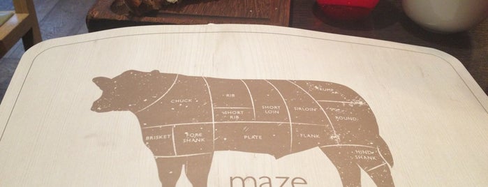 Maze Grill is one of About LONDON.