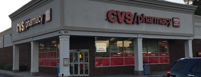 CVS pharmacy is one of My Places.